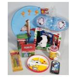 Peanuts Gang Lot - Flying Disc, Plush, Ornament &