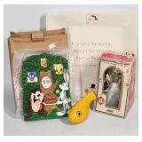 Looney Tunes Frame, Christmas Plate, Tree Topper