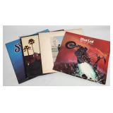 (4) Rock n Roll Records Lot - Meat Loaf, Pink