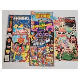 (7) DC Comics Lot: Legion, Outsiders, Green