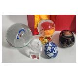 Glass Paperweights & Decorative Eggs - Svoboda,