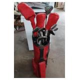 Pro Select Golf Club Set - Red Bag & Covers