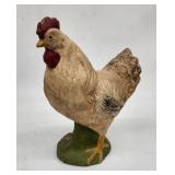 Artist Signed Chicken Figure - Folk Art Style