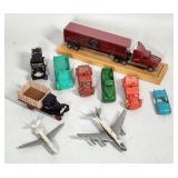 Mixed Lot - Vintage Toy Cars, Trucks, Airplanes