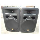 JBL EON1500 Speakers with Cases (2)