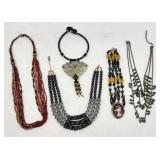 Assorted Beaded Fashion Necklaces - Multi-strand,