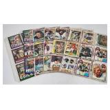 Vintage NFL Football Trading Cards 1970s-80s -