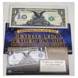 Black Eagle Commemorative $1 Bill - Silver