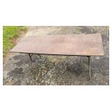 Folding Table - Rectangular, 6 ft x 30 in, Metal