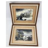 2 Framed Prints - Bill Coldwell Washington