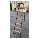 Werner Wooden Step Ladder - 90" Tall