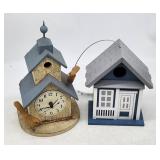 Birdhouse Lot - Novelty Clock & Cottage Styles