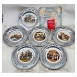 American Bicentennial Collection Plates - 1776
