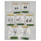 Crystal Rock Healing Natural Stone Earrings