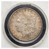 1889 Silver Morgan Dollar Coin - US Currency
