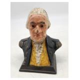 George Washington Cast Iron Bust Coin Bank