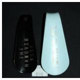 Collectible Shoe Horns Metal Hanover Shoe, Plastic