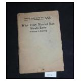Little Blue Book #656 What Every Married Man Shoul