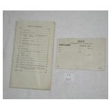 1923 Owners License PA Morris D. Blouch