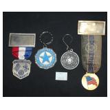 American Legion Annual Convention Pins w Ribbons,