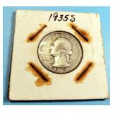 1935-S Silver Quarter