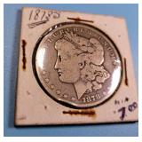 1878-S Morgan Silver Dollar