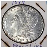 1889 Morgan Silver Dollar Proof Like