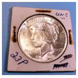 1923 Silver Peace Dollar