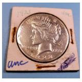 1923 Silver Peace Dollar