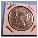 1925 Silver Peace Dollar