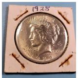 1925 Silver Peace Dollar