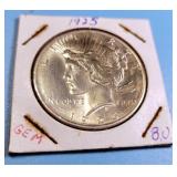 1925 Silver Peace Dollar