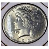 1925 Silver Peace Dollar