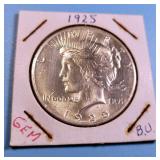 1925 Silver Peace Dollar