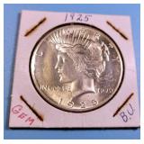 1925 Silver Peace Dollar