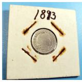 1893 Barber Dime