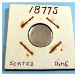 1877-S Liberty Seated Dime