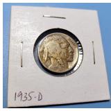 1935-D Buffalo Nickel