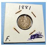 1881 3 Cent Nickel