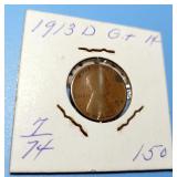 1913-D Lincoln Wheat Cent