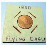 1858 Flying Eagle Cent