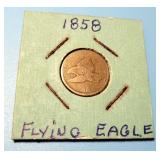 1858 Flying Eagle Cent