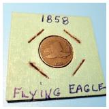 1858 Flying Eagle Cent
