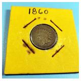 1860 Indian Head Cent