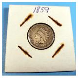 1859 Indian Head Cent