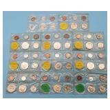 1964-D (2), 1964-P (6), 1963-P& D, 1959-P Proof Se