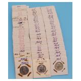 1935-S - 1964 Washington Quarters (100)