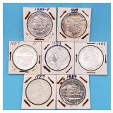1889 Morgan Silver Dollars (7)