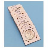 1936-D - 1947 Walking Liberty Half Dollars (10)