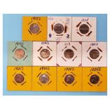 1915S - 1924S Lincoln Wheat Cents (11)